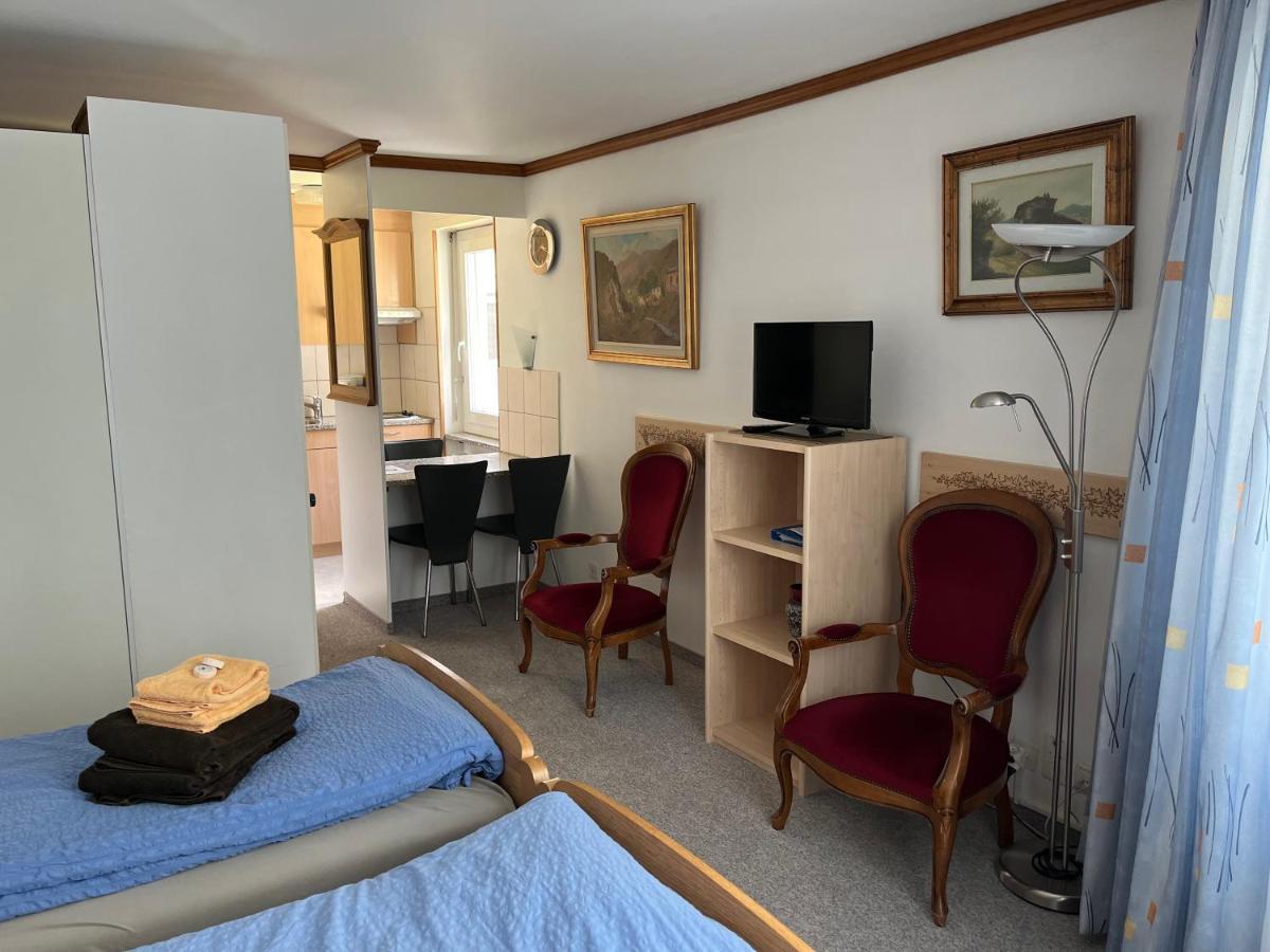 Residenz Majesta Lägenhet Leukerbad Exteriör bild