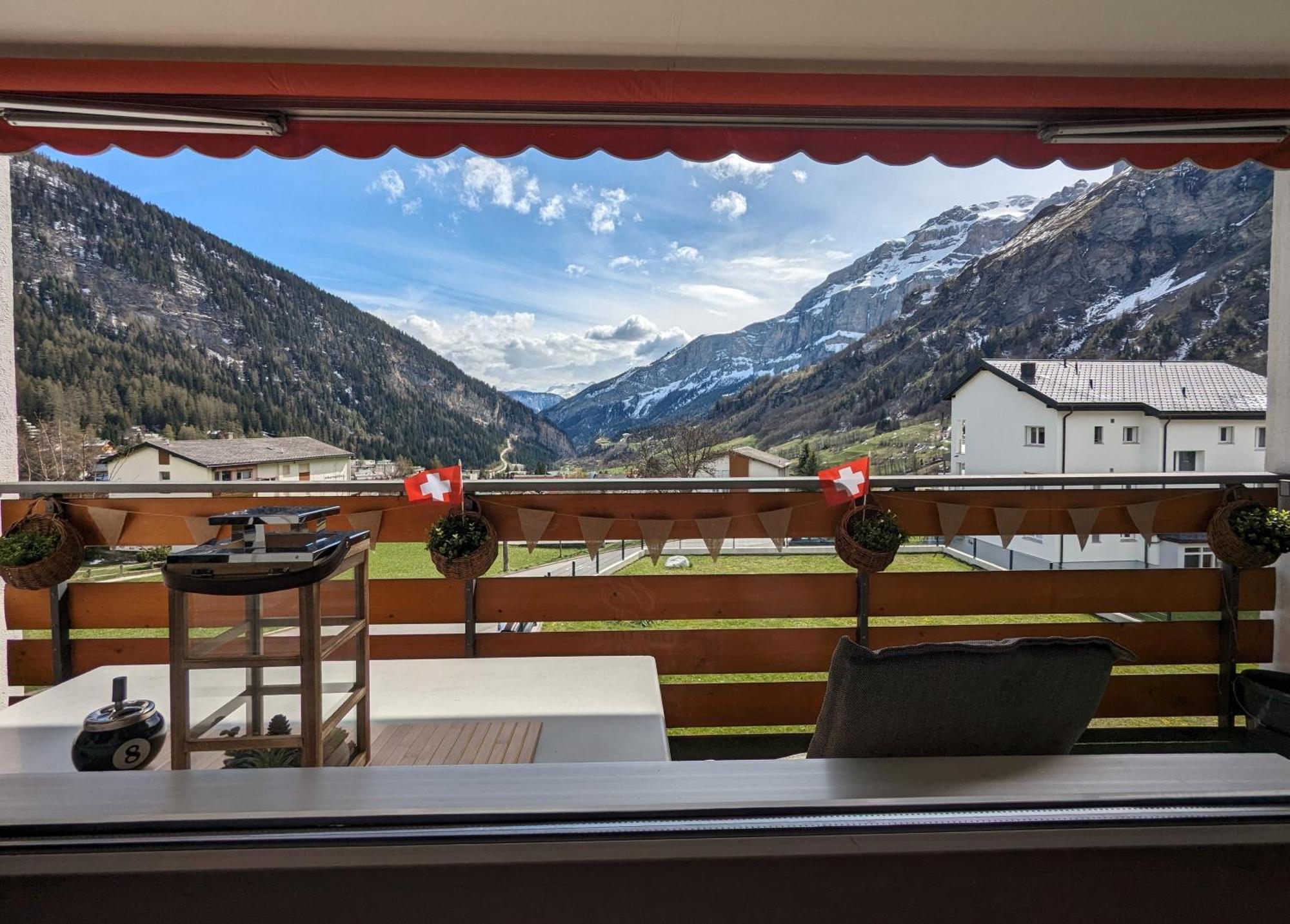 Residenz Majesta Lägenhet Leukerbad Exteriör bild