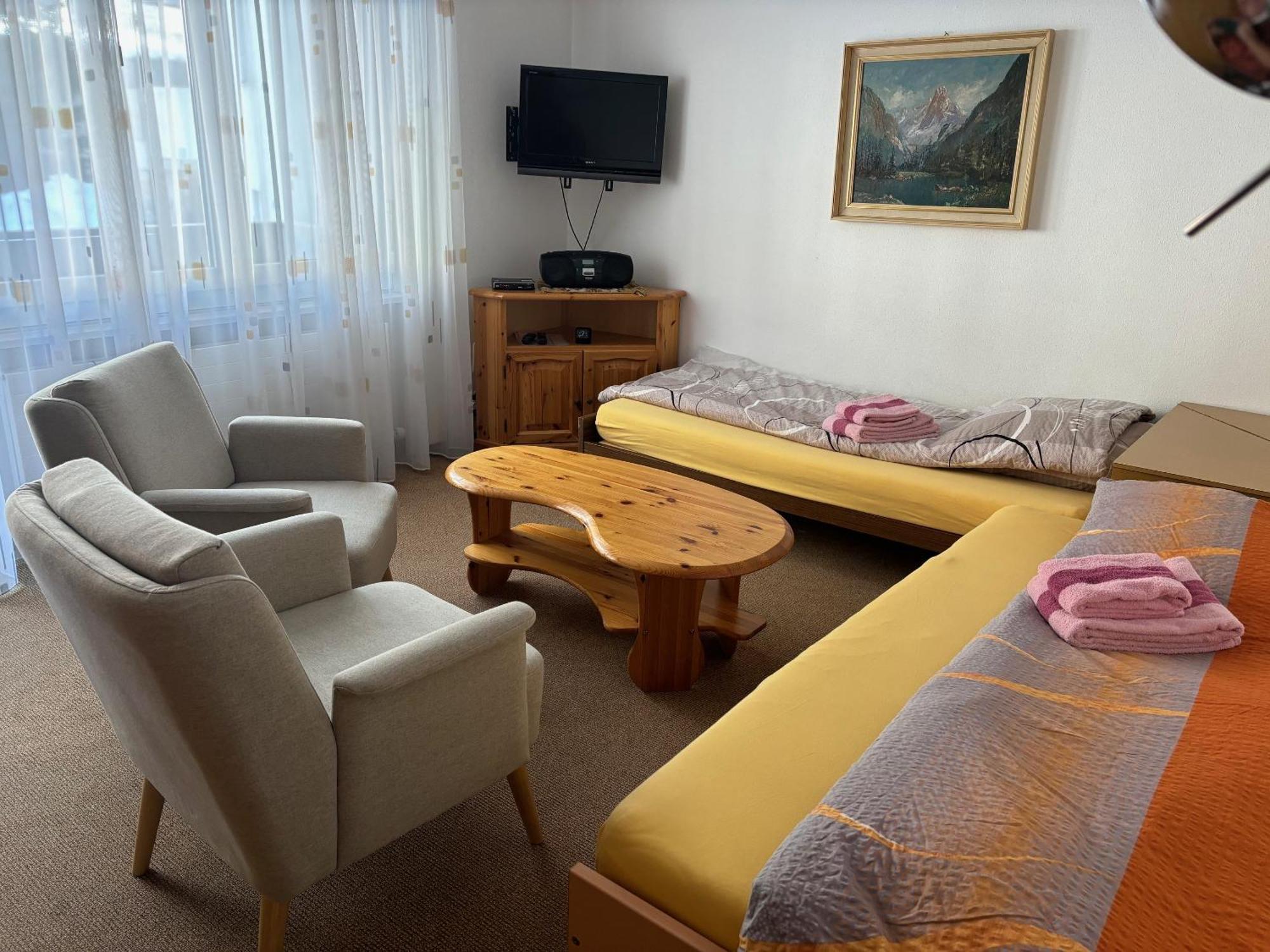 Residenz Majesta Lägenhet Leukerbad Exteriör bild